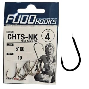 Fudo 5100 No:4 Chinu Two Sliced Nikel Olta İğnesi 10 Adet