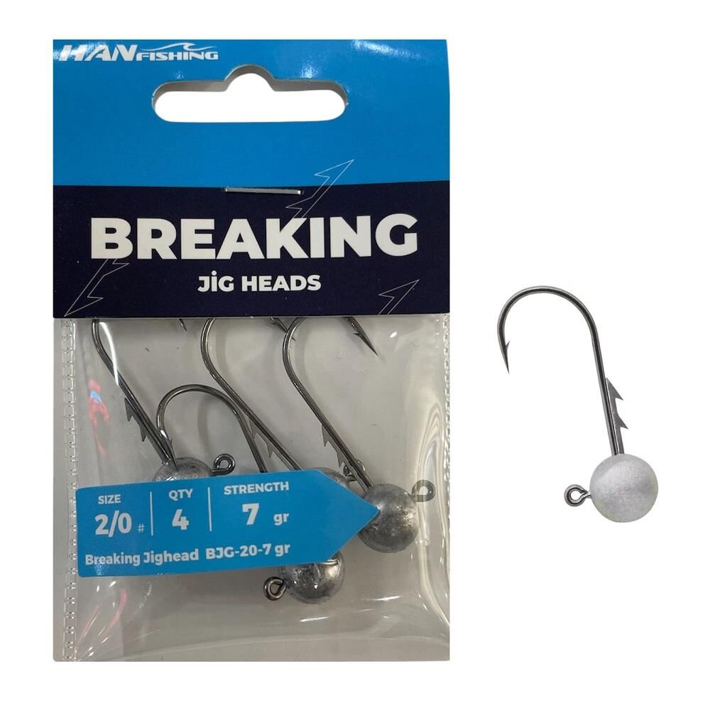 Hanfish Breaking BJG Jig Head Zoka 7gr No:2/0 (4 Adet)
