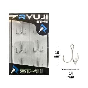 Ryuji ST41 Üçlü İğne No:8 (6 adet)