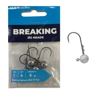 Hanfish Breaking BJG Jig Head Zoka 5gr No:1 (4 Adet)