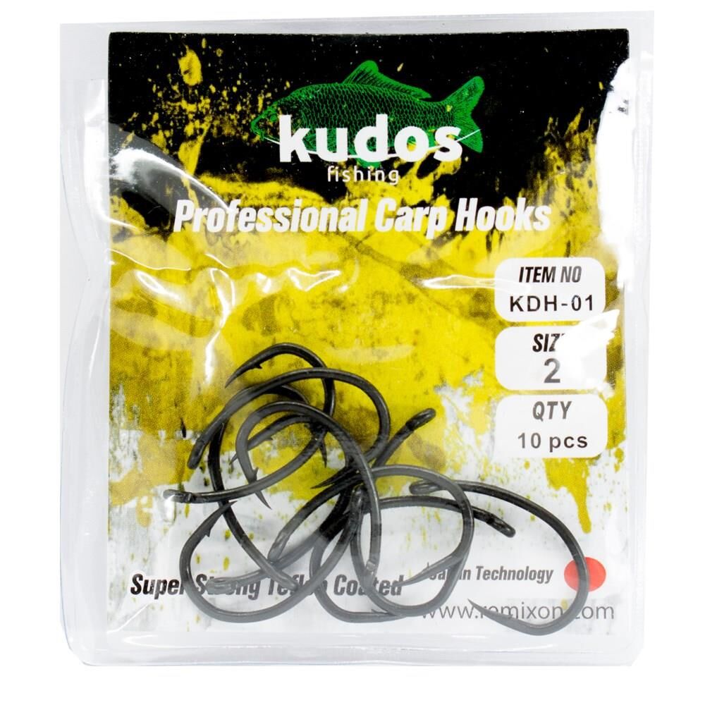 Kudos KDH-01 Krank Sazan İğnesi (10 Adet)