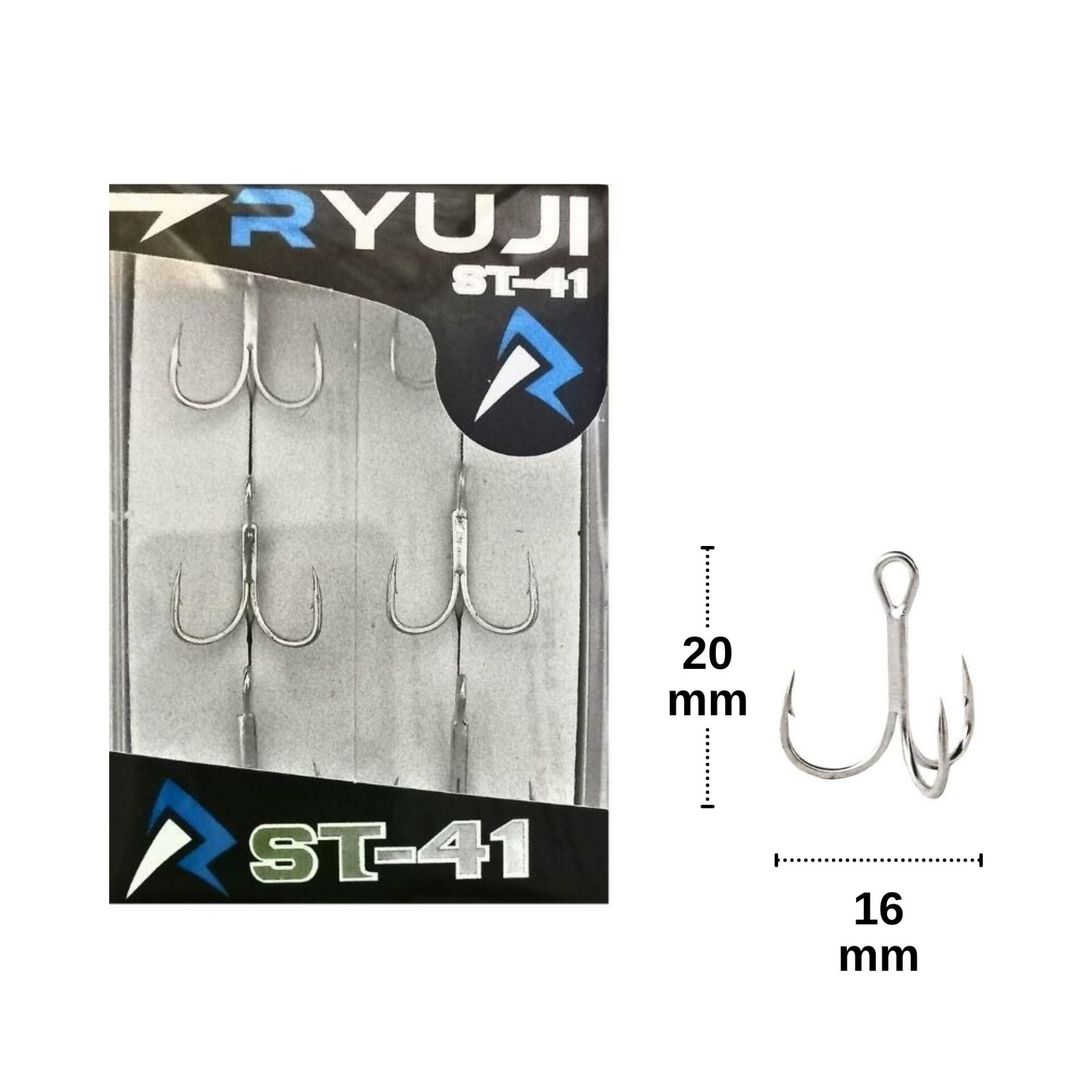 Ryuji ST41 Üçlü İğne No:6 (6 adet)