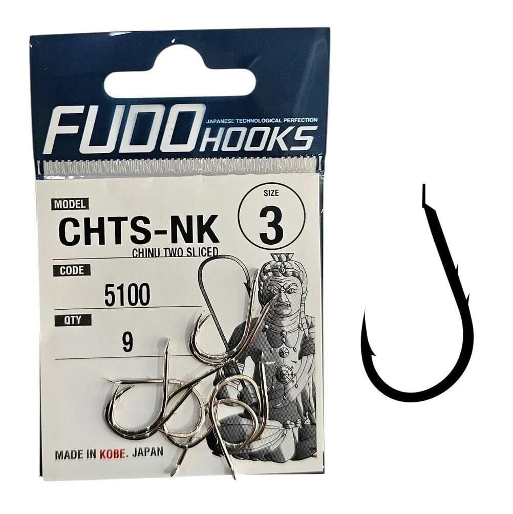 Fudo 5100 No:3 Chinu Two Sliced Nikel Olta İğnesi 9 Adet