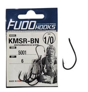 Fudo 5001 No:1/0 KMSR Black Nikel Olta İğnesi 6 Adet