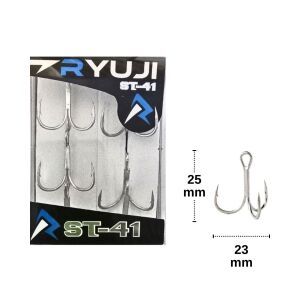 Ryuji ST41 Üçlü İğne No:2 (6 adet)