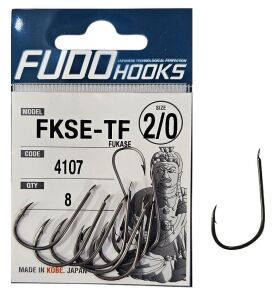 Fudo 4107 No:2/0 Fukase Teflon Olta İğnesi 8 Adet