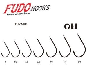 Fudo 4107 No:2/0 Fukase Teflon Olta İğnesi 8 Adet