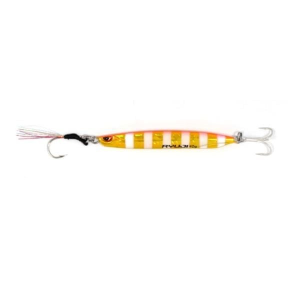 Ryuji Silent Jig 8.5cm 40gr Jig Yem Gold Zebra Glow