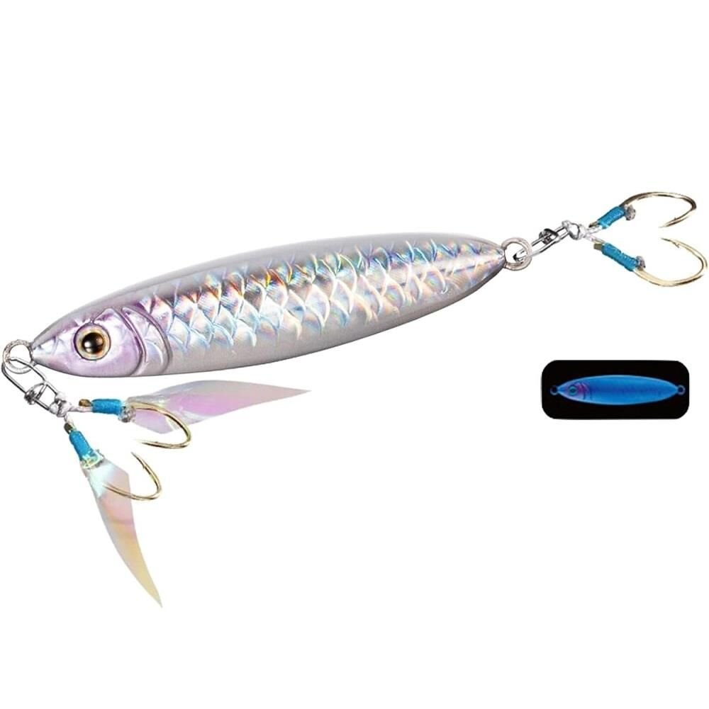 Shimano Ocea Flat Light 72mm 50gr Jig Yem 006 Silver