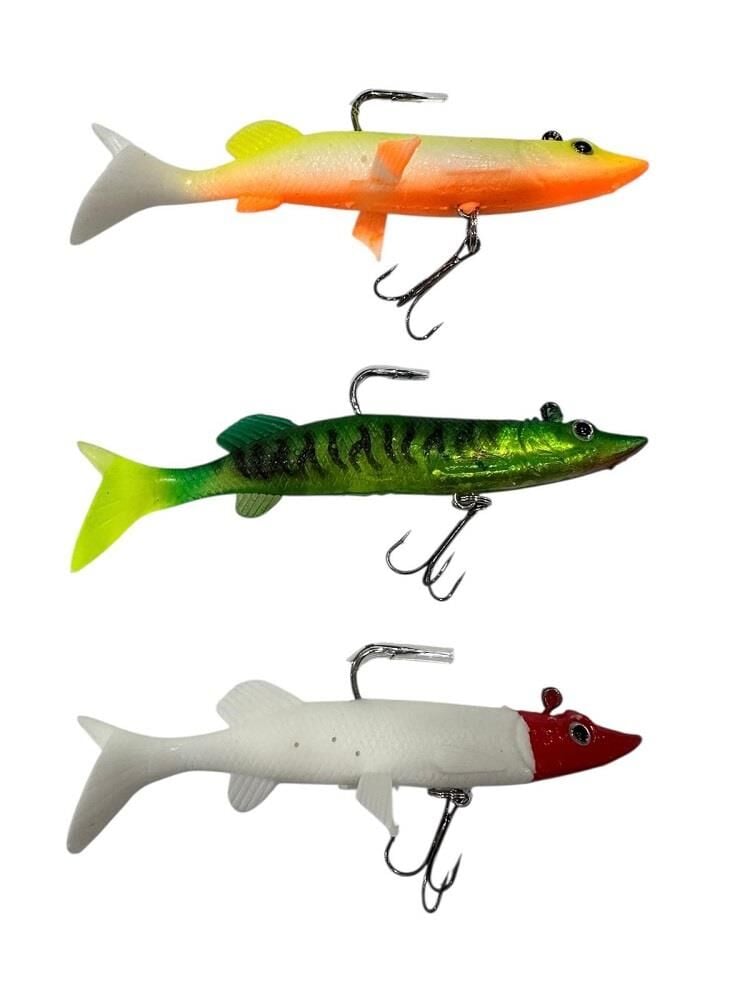 Captain 3068 Pluse Soft 12cm 26gr Turna Silikon Seti 3 Adet