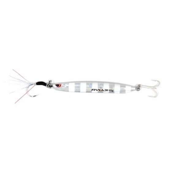 Ryuji Silent Jig 8cm 30gr Jig Yem Zebra Glow