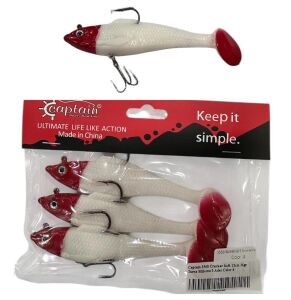 Captain 3568 Cracker Soft 12cm 26gr Turna Silikonu 3 Adet Color 4