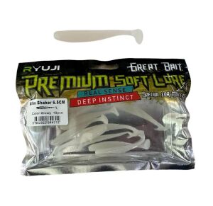 Ryuji Slim Shaker 6.5cm 1.4gr LRF Silikon Yem (10 lu Paket) Glowy