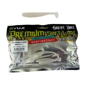 Ryuji Slim Shaker 6.5cm 1.4gr LRF Silikon Yem (10 lu Paket) Glowy