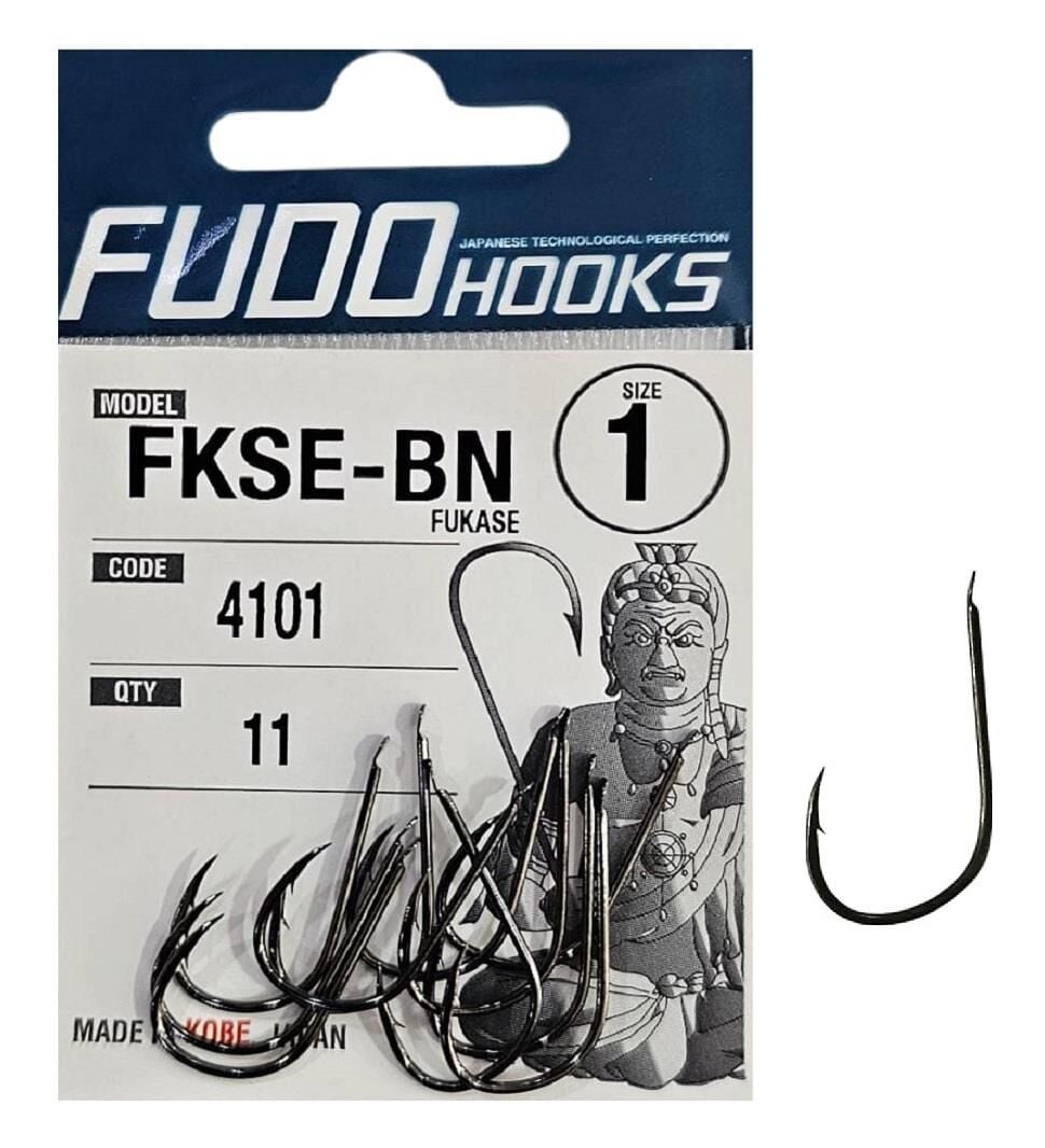 Fudo 4101 No:1 Fukase Black Nikel Olta İğnesi 11 Adet