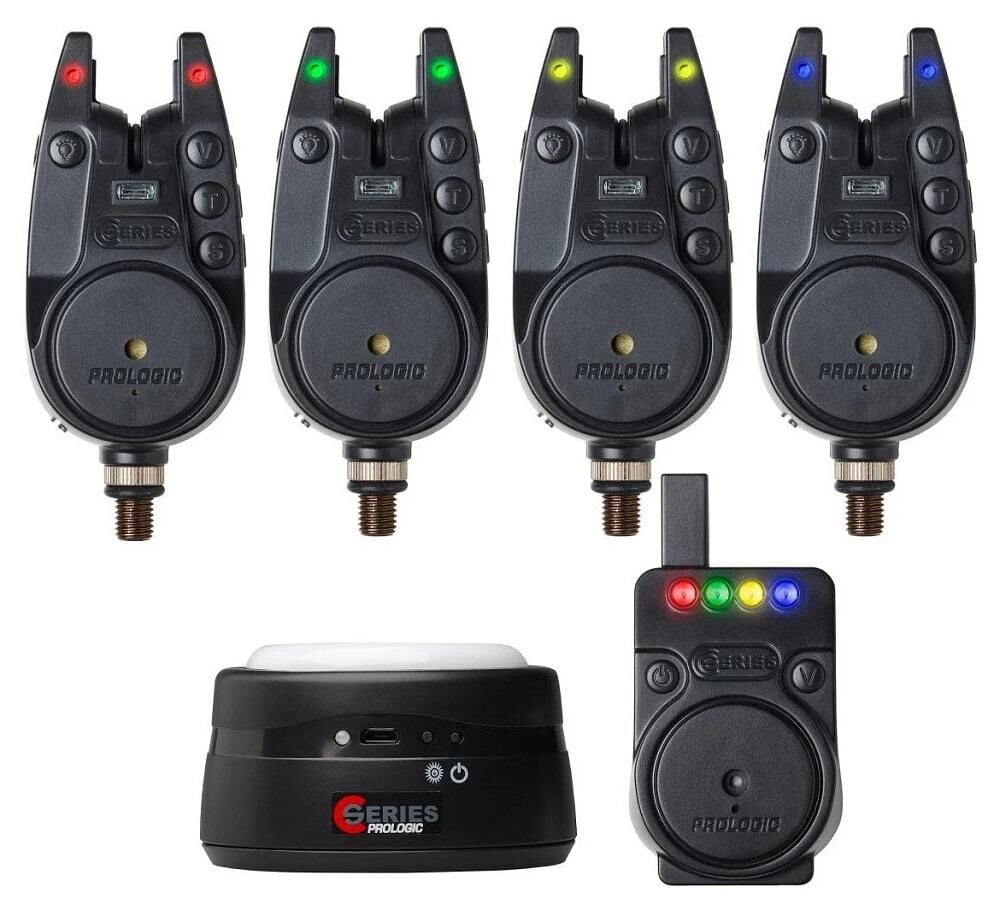 Prologic C-Series 4+1+1 Red Green Yellow Blue Sazan Alarm Seti