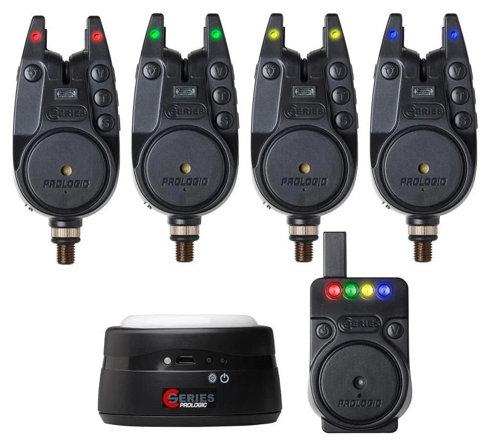 Prologic C-Series 4+1+1 Red Green Yellow Blue Sazan Alarm Seti