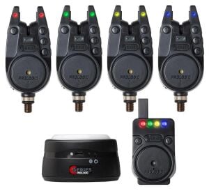 Prologic C-Series 4+1+1 Red Green Yellow Blue Sazan Alarm Seti