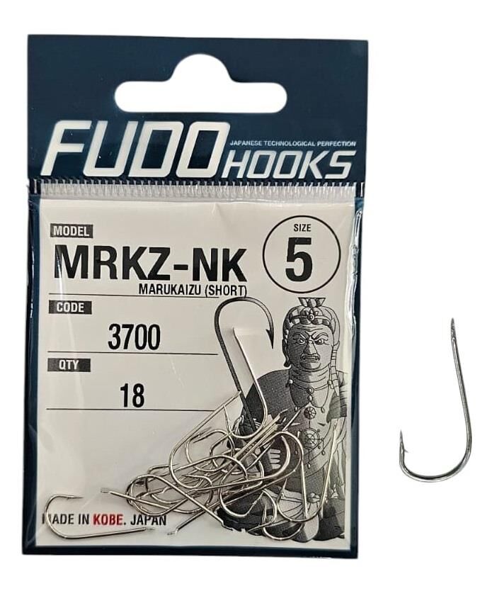 Fudo 3700 No:5 Marukaizu Nikel Olta İğnesi 18 Adet