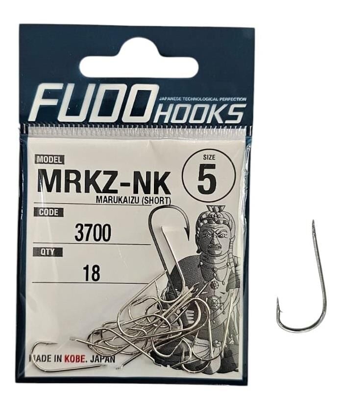 Fudo 3700 No:5 Marukaizu Nikel Olta İğnesi 18 Adet