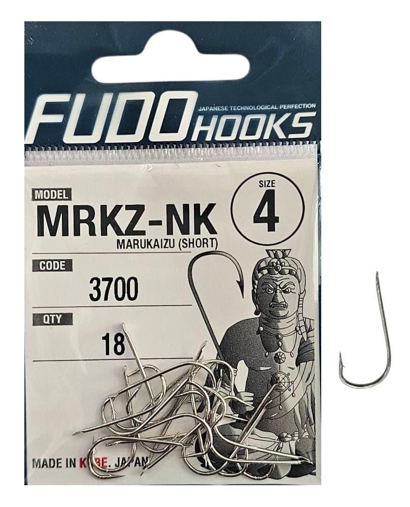 Fudo 3700 No:4 Marukaizu Nikel Olta İğnesi 18 Adet