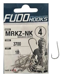 Fudo 3700 No:4 Marukaizu Nikel Olta İğnesi 18 Adet