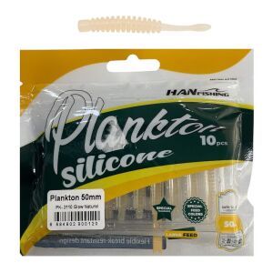Hanfish Plankton 50mm 5cm LRF Silikon Yem 10 Adet PK2110 Glow Naturel