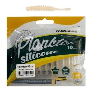 Hanfish Plankton 50mm 5cm LRF Silikon Yem 10 Adet PK2110 Glow Naturel