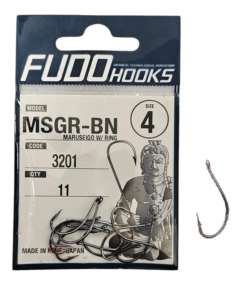 Fudo 3201 No:4 Maruseigo W/Ring Black Nikel Olta İğnesi 11 Adet