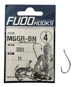 Fudo 3201 No:4 Maruseigo W/Ring Black Nikel Olta İğnesi 11 Adet