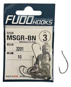 Fudo 3201 No:3 Maruseigo W/Ring Black Nikel Olta İğnesi 10 Adet