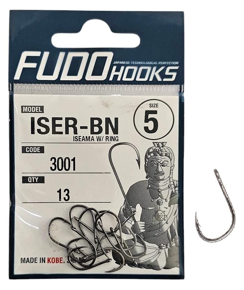 Fudo 3001 No:5 Isema W/Ring Black Nikel Olta İğnesi 13 Adet