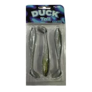 Fujin Duck Tail 9cm 5.2gr Silikon Balık 3 Adet Olive