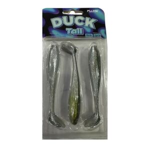 Fujin Duck Tail 9cm 5.2gr Silikon Balık 3 Adet Olive