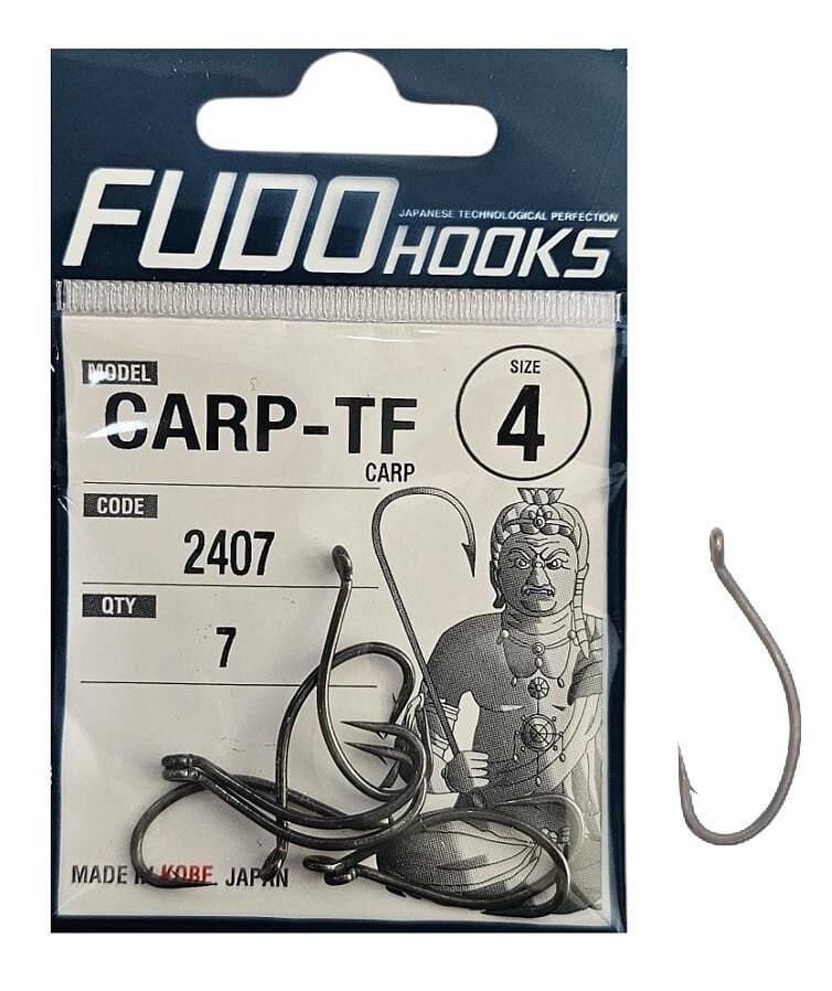 Fudo 2407 No:4 Carp Teflon Olta İğnesi 7 Adet