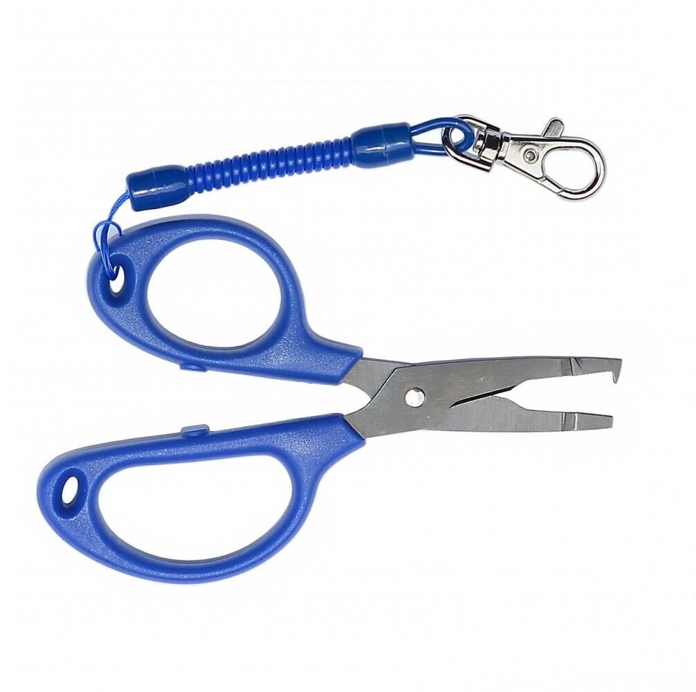 Captain Spiral Kablolu Halka Açıcı Balıkçı Makası 12.7cm Mavi