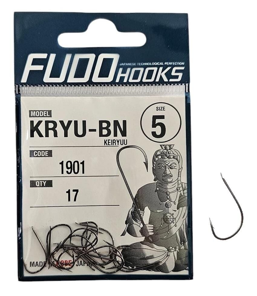 Fudo 1901 No:5 Keiryuu Black Nikel Olta İğnesi 17 Adet