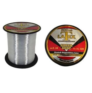Latex 500m 0.28mm Super Soft Monofilament Misina