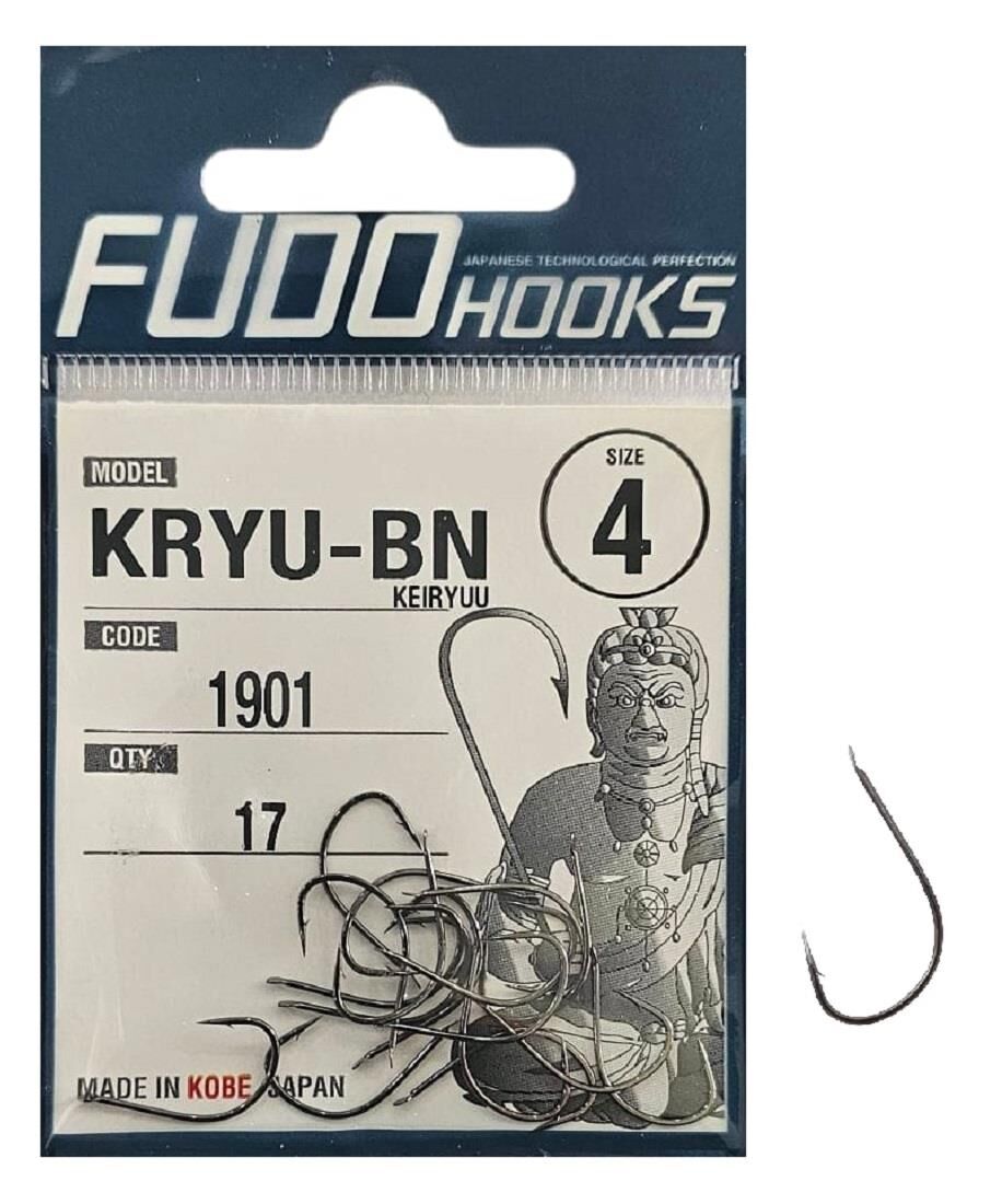 Fudo 1901 No:4 Keiryuu Black Nikel Olta İğnesi 17 Adet