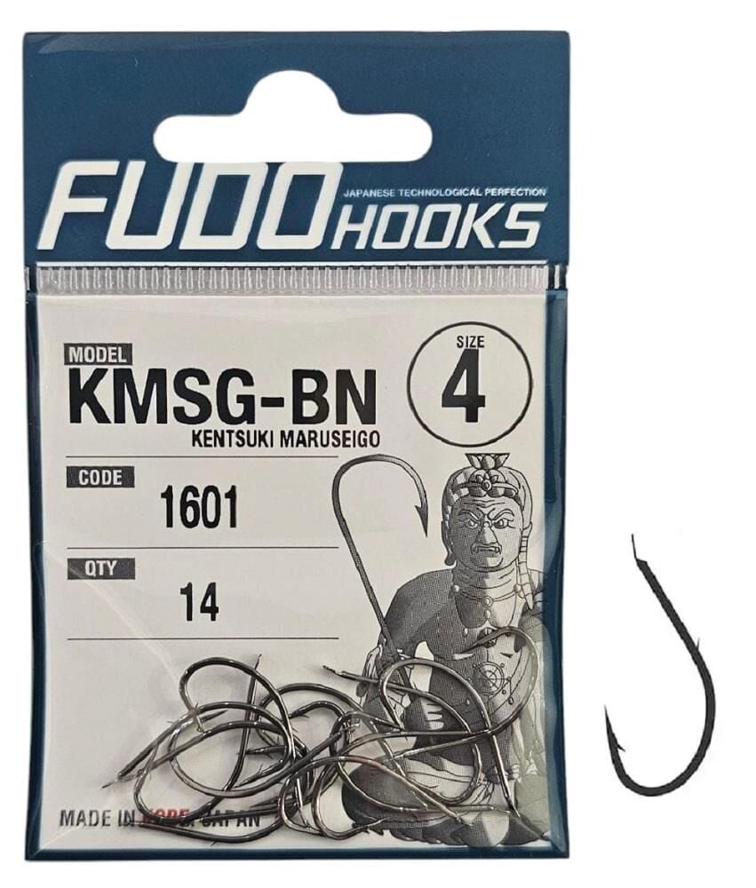 Fudo 1601 No:4 Kentsuki Maruseigo Black Nikel Olta İğnesi 14 Adet