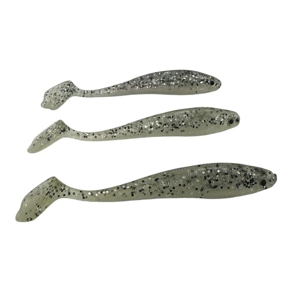 Fujin Duck Tail 9cm 5.2gr Silikon Balık 3 Adet Browny