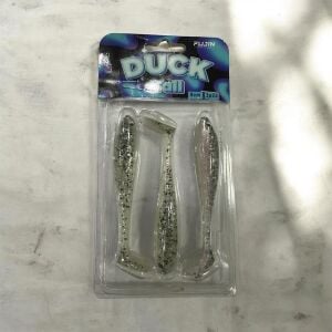 Fujin Duck Tail 9cm 5.2gr Silikon Balık 3 Adet Browny