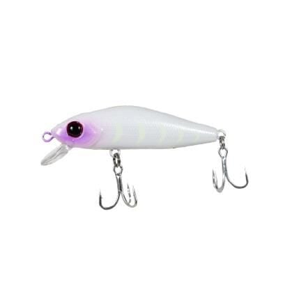 Ryuji Süper Minnow 5.5cm 5gr Floating Maket Yem Purple Head Glow