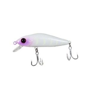 Ryuji Süper Minnow 5.5cm 5gr Floating Maket Yem Purple Head Glow