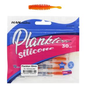 Hanfish Plankton 30mm 3cm LRF Silikon Yem 12 Adet PS1120 Honey Bait