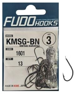 Fudo 1601 No:3 Kentsuki Maruseigo Black Nikel Olta İğnesi 13 Adet