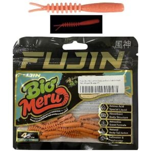 Fujin Bio Meru 4.2cm Kokulu Sıvılı LRF Silikon Yem 18 Adet Bronze UV