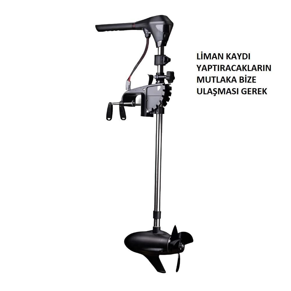 Haibo M250 120 lbs 24V Fırçasız Elektrikli Bot Motoru