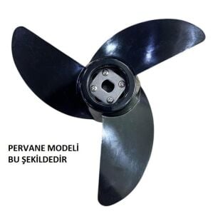 Haibo M250 120 lbs 24V Fırçasız Elektrikli Bot Motoru