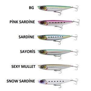 Savage Gear Pop Walker 2.0 7 cm 7 gr F Su Üstü Maket Balık